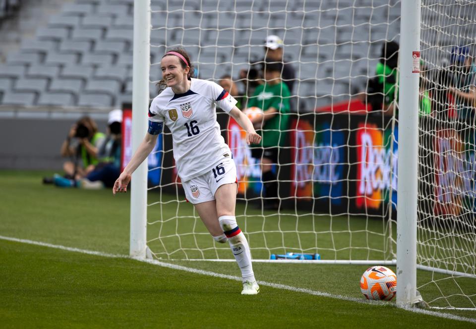 "I don’t want you to watch me because you feel bad for me, I want you to watch me because the game is sick, the product is sick, the players are amazing," said United States women's soccer midfielder Rose Lavelle.