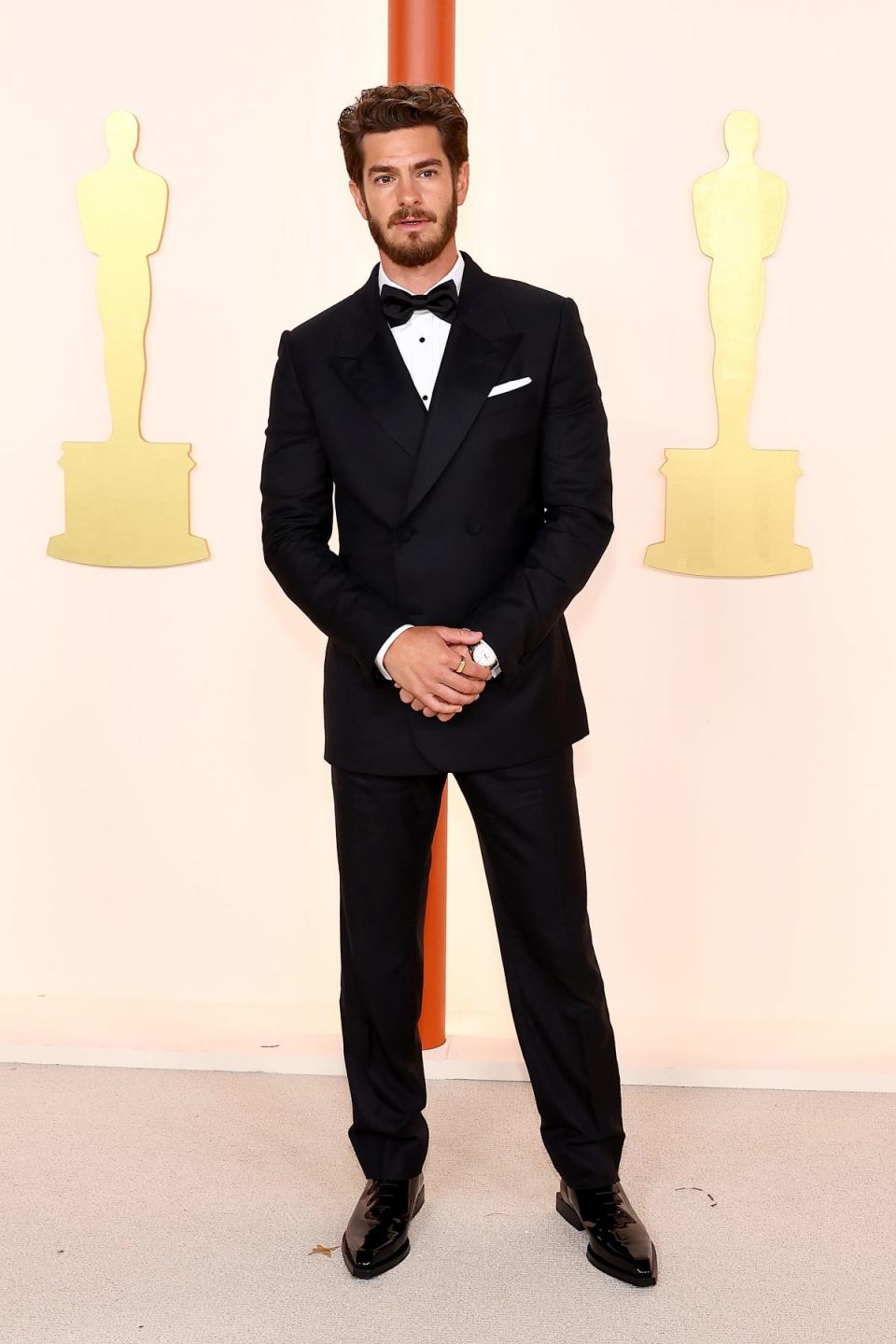 HOLLYWOOD, CALIFORNIA - MARCH 12: Andrew Garfield attends the 95th Annual Academy Awards on March 12, 2023 in Hollywood, California. (Photo by Arturo Holmes/Getty Images )