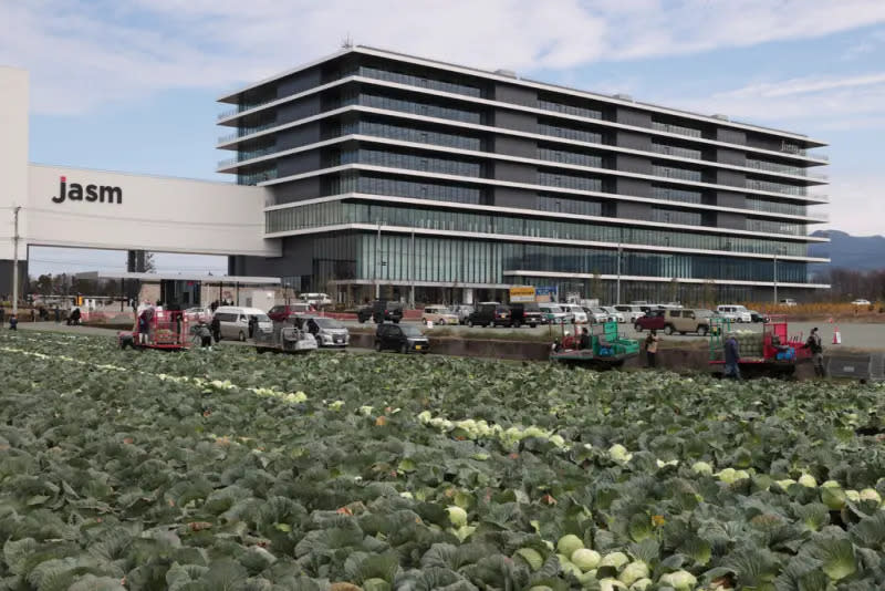 ▲台積電熊本廠設廠帶動周圍地價成長。（圖／美聯社／達志影像）