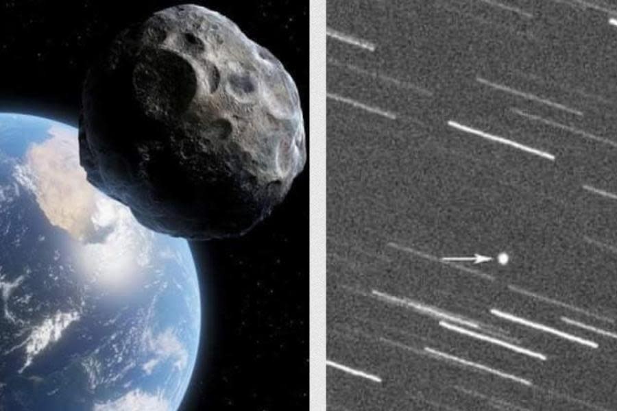 NASA capta asteroide del tamaño de un estadio pasando muy cerca de la Tierra