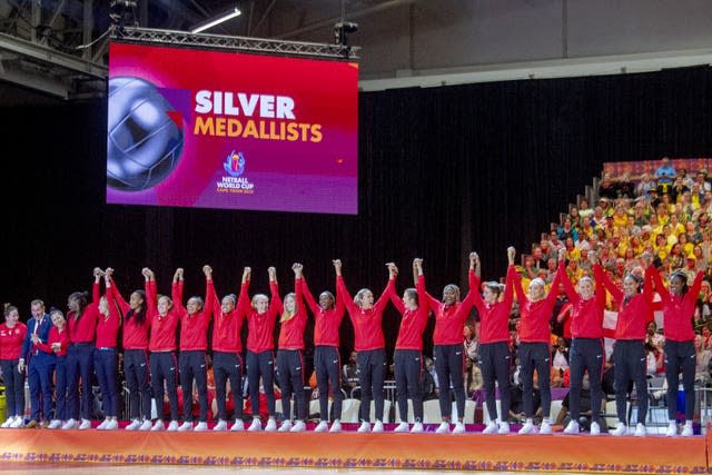 England walked away as silver medallists