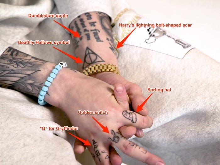 pete davidson tattoos