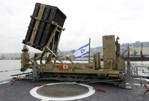 Israel said Friday that its missile defence system had intercepted three rockets