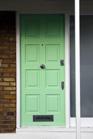 A house door is seen in London, Britain January 19, 2017. REUTERS/Stefan Wermuth