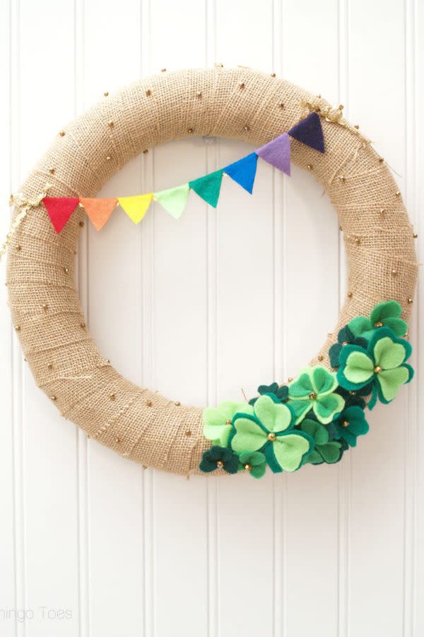 St. Patrick's Day Wreath