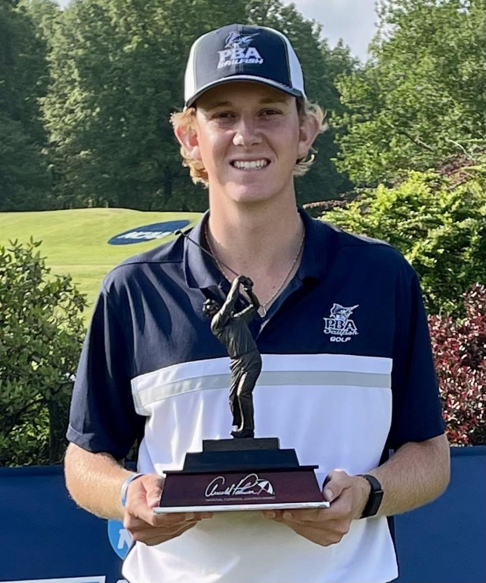 Andrew Riley, a Creekside High School graduate, won the NCAA Division II national championship on May 24 in Warren, Ohio.