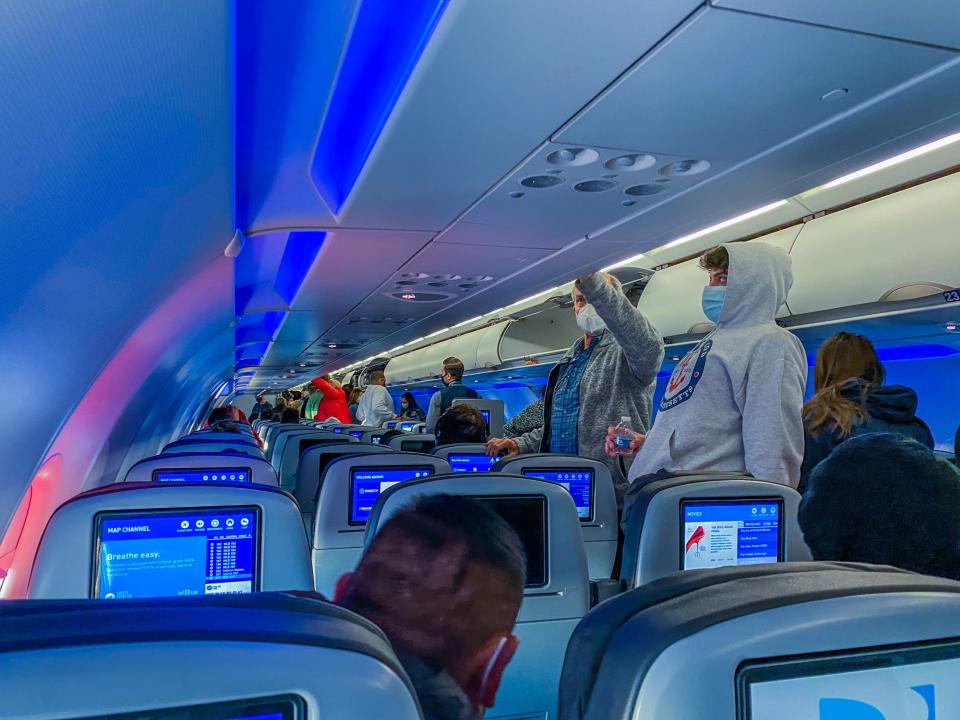 Flying on JetBlue Airways during pandemic