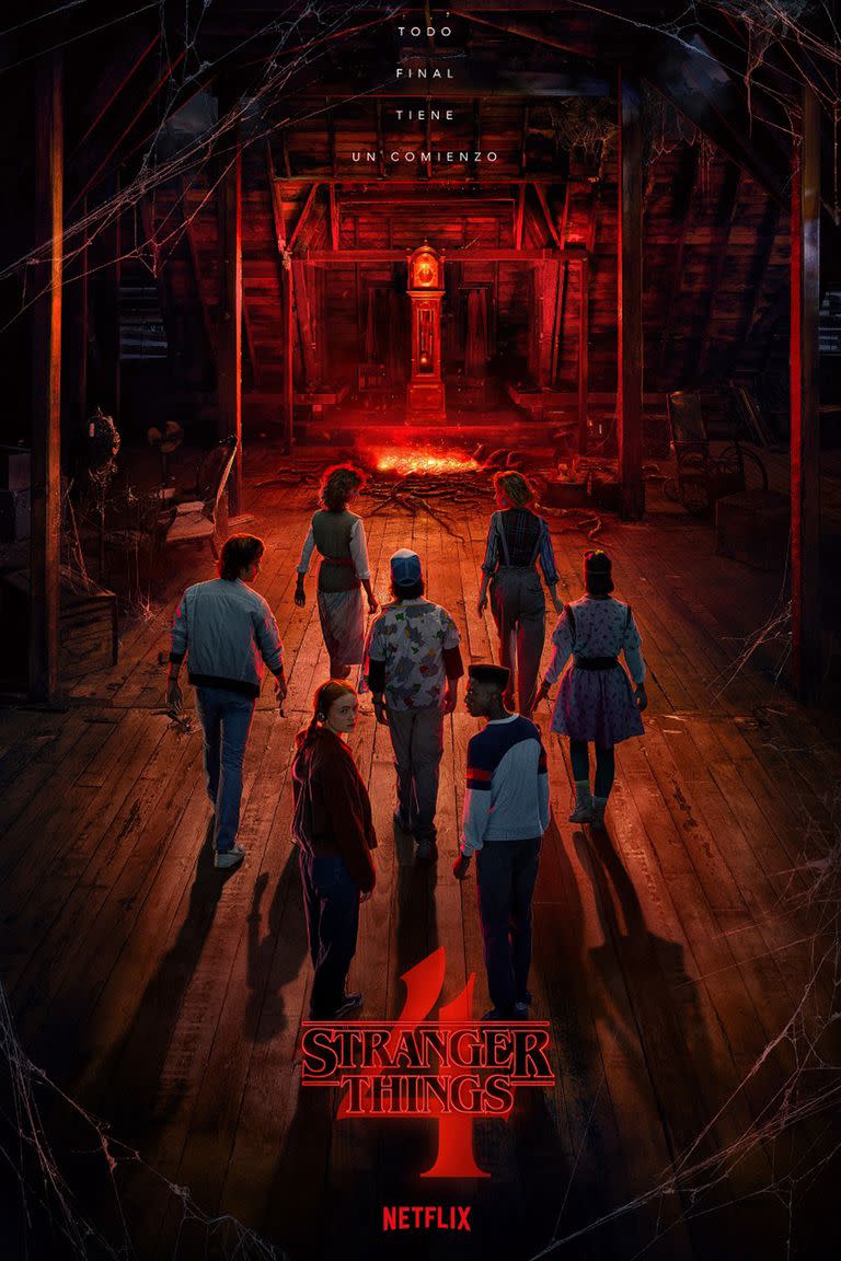 "Todo final tiene un comienzo", reza el póster de la temporada 4 de Stranger Things (netflix/)