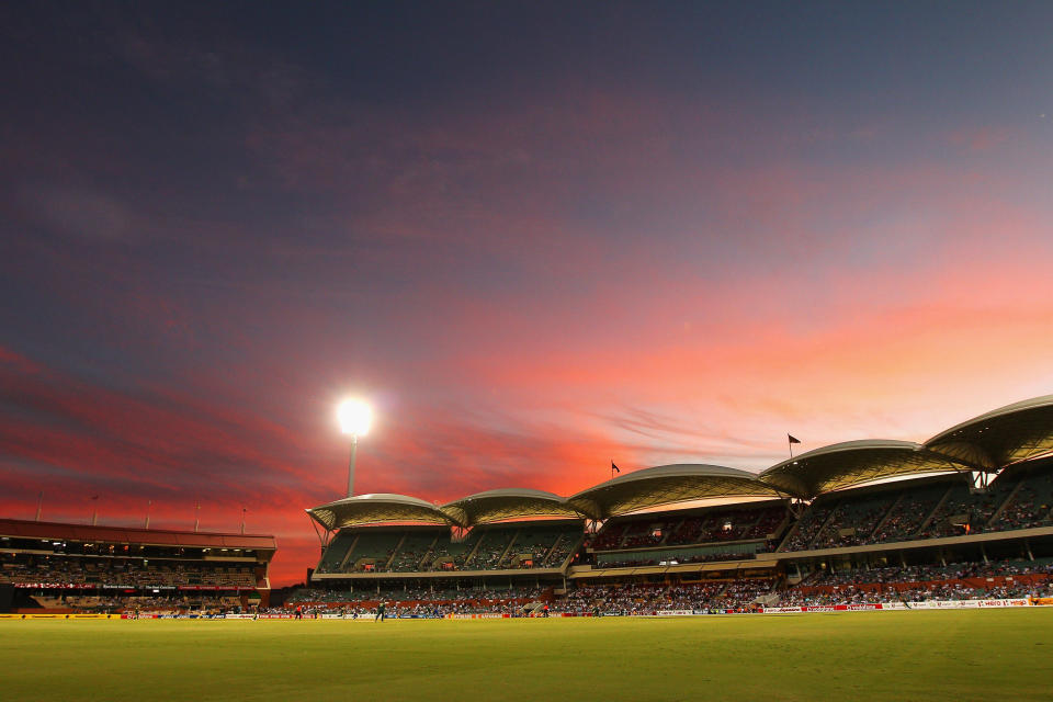 A general view during the third CB Series final between Australia and Sri Lanka at Adelaide Oval on March 8, 2012 in Adelaide, Australia.