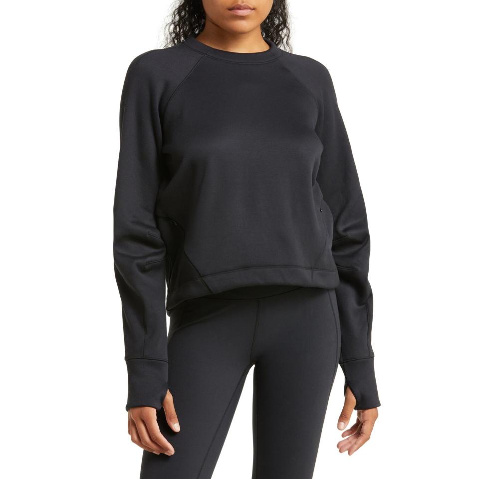 SWEATY BETTY Run Crewneck Performance Sweatshirt