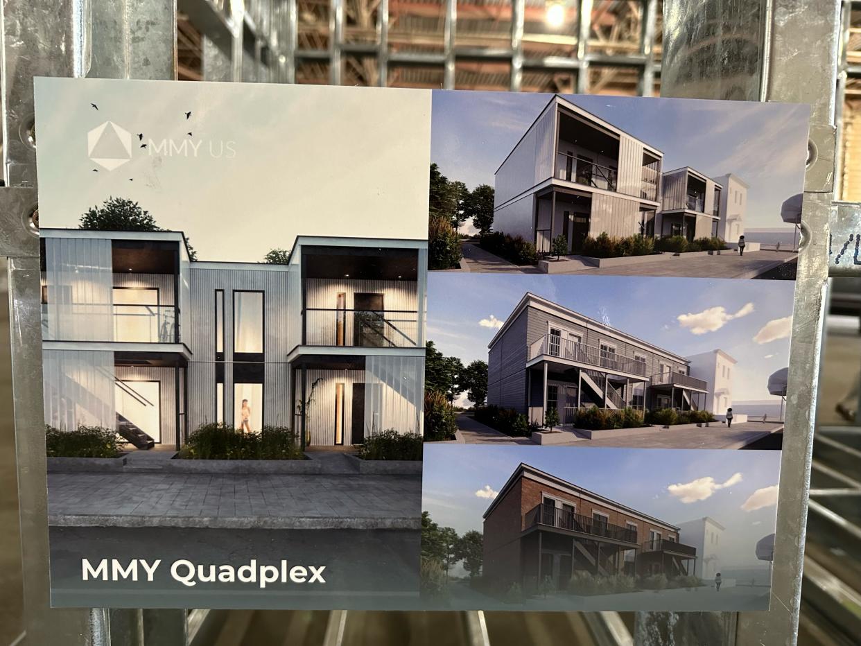 Example of modular homes designed by MMY US.