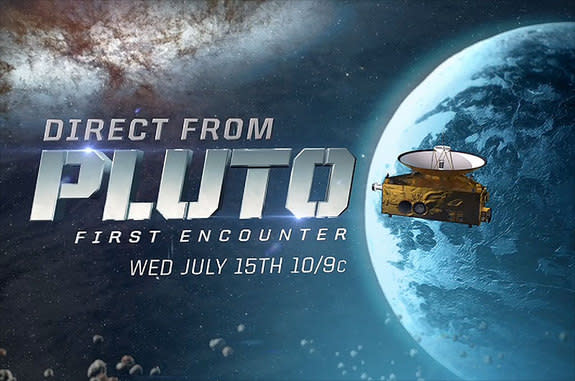 "Direct from Pluto: The First Encounter" will air the first up-close images of the dwarf planet on the Science Channel on July 15, 2015.