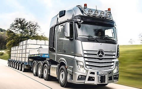 Mercedes truck