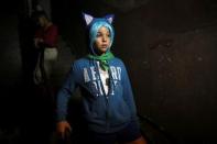 Melissa March, 13, is seen backstage during the Cuban Otaku festival in Havana, Cuba, July 24, 2016. REUTERS/Alexandre Meneghini