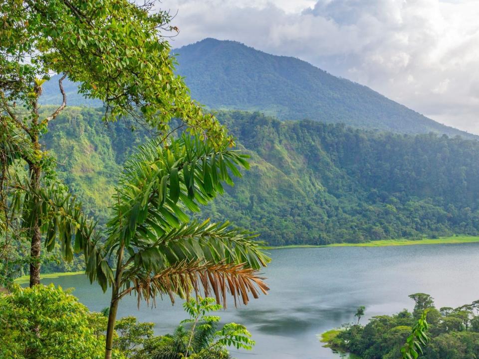 Laguna del Hule in Costa Rica.