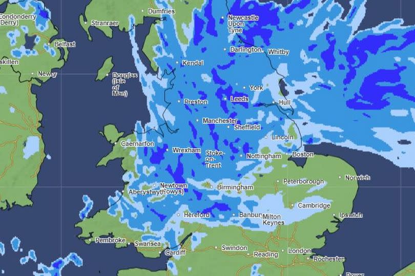 Heavy rain is forecast this week