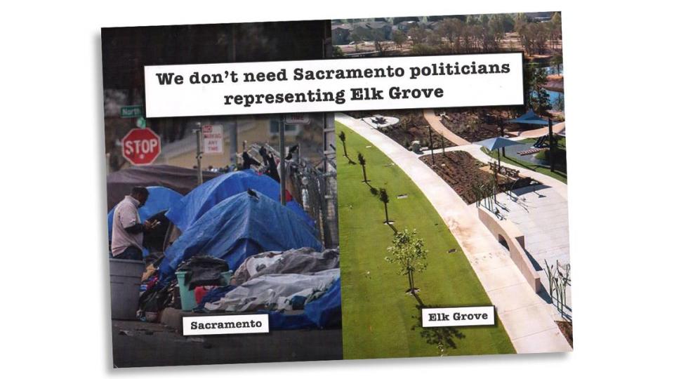 A mailer attacking Sacramento City Councilman Eric Guerra claims he’s done a poor job tackling the city’s problems with homelessness.