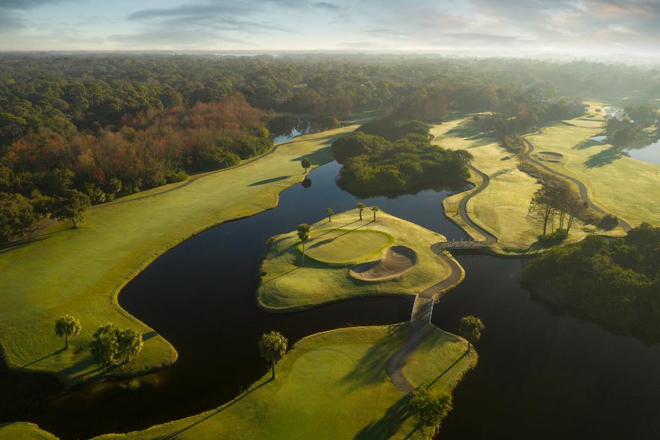 Aerial of the golf course at Innisbrook, a Salamander Golf &amp; Spa Resort