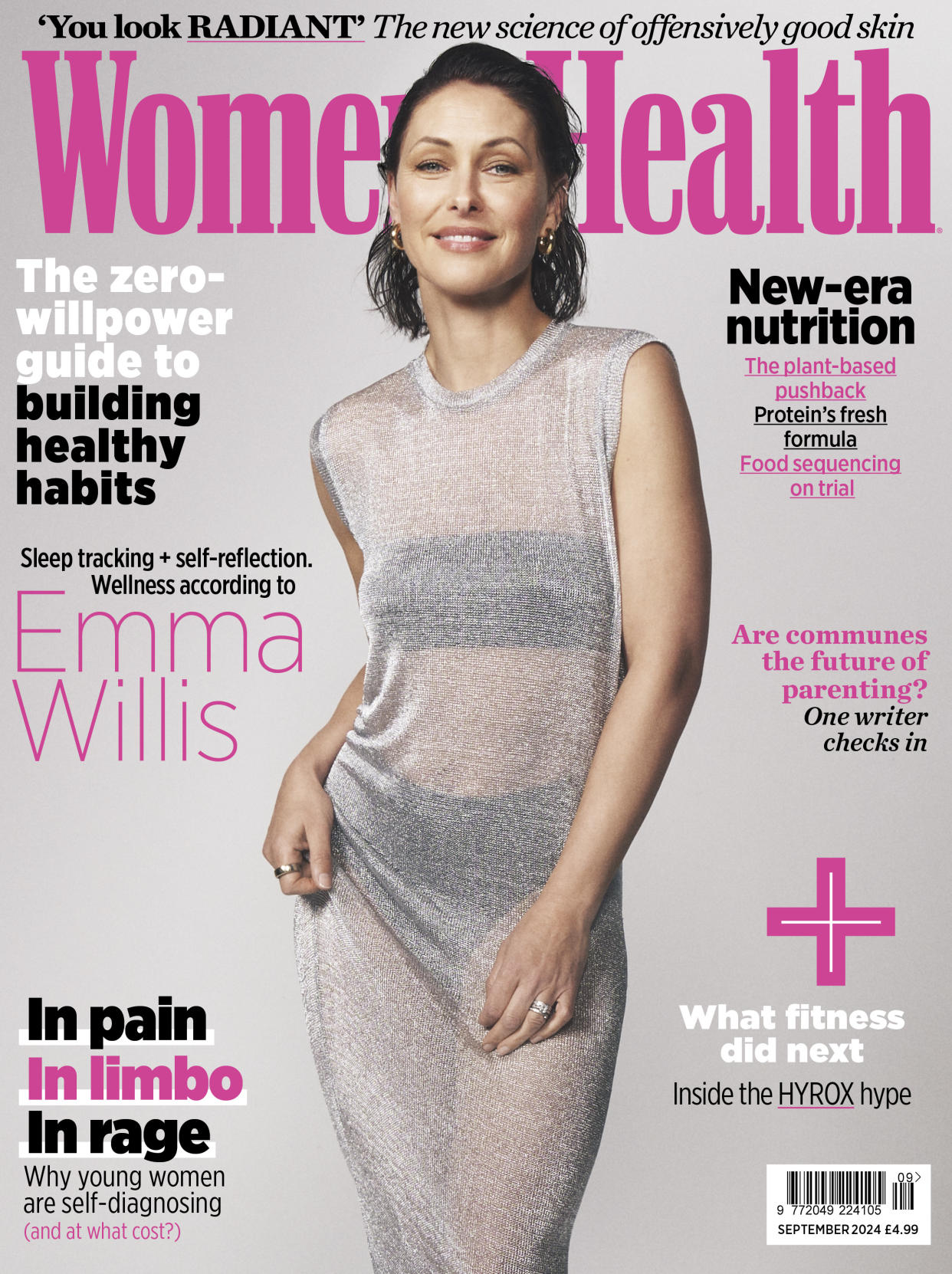 Emma Willis on the cover of Women's Health