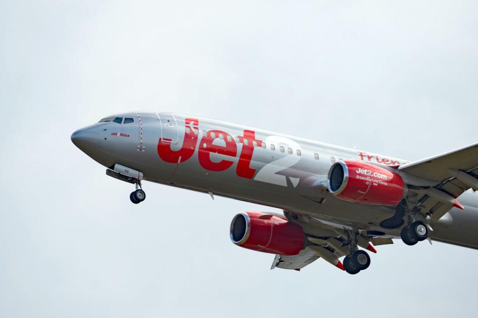 Holiday group Jet2 has revealed a hit of around £13 million from ‘significant’ disruption caused by the recent air traffic control (ATC) failure and wildfires across popular destination Rhodes (Nicholas T Ansell/PA) (PA Wire)