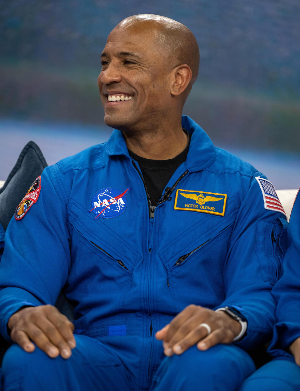 Pilot Victor Glover. (Nathan Congleton / TODAY)