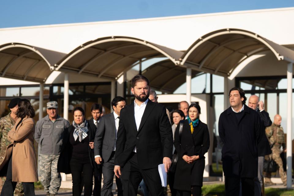 El presidente de Chile, Gabriel Boric