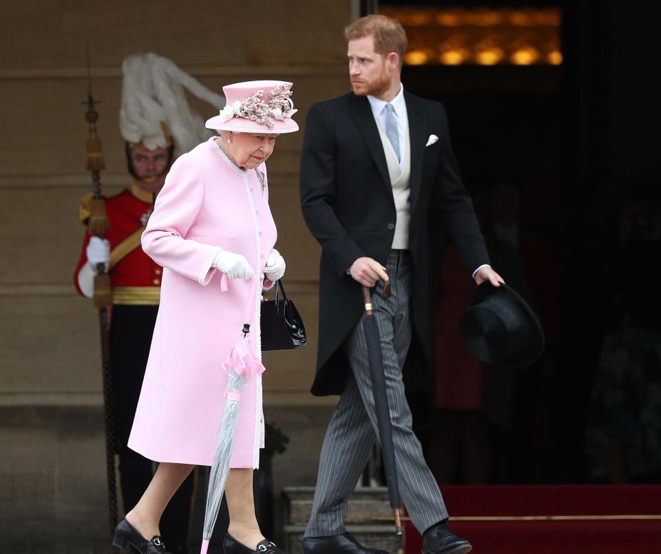 Prince Harry, Duke of Sussex and Queen Elizabeth