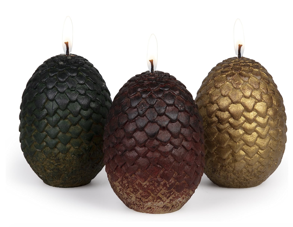 dragon egg candle