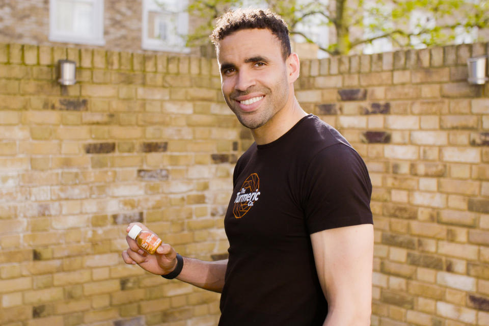 The use of turmeric throughout his career helped Robson-Kanu to recover from injury and general fatigue.