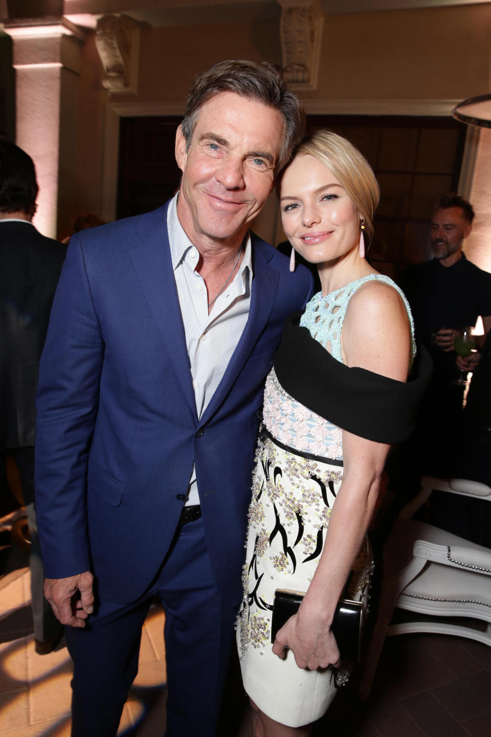 Dennis Quaid and Kate Bosworth seen at Los Angeles Premiere for Crackle's 'The Art of More' at Sony Pictures on Thursday, October 29, 2015, in Los Angeles, CA. (Photo by Eric Charbonneau/Invision for Crackle/AP Images)