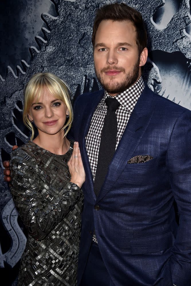 Anna Faris and Chris Pratt