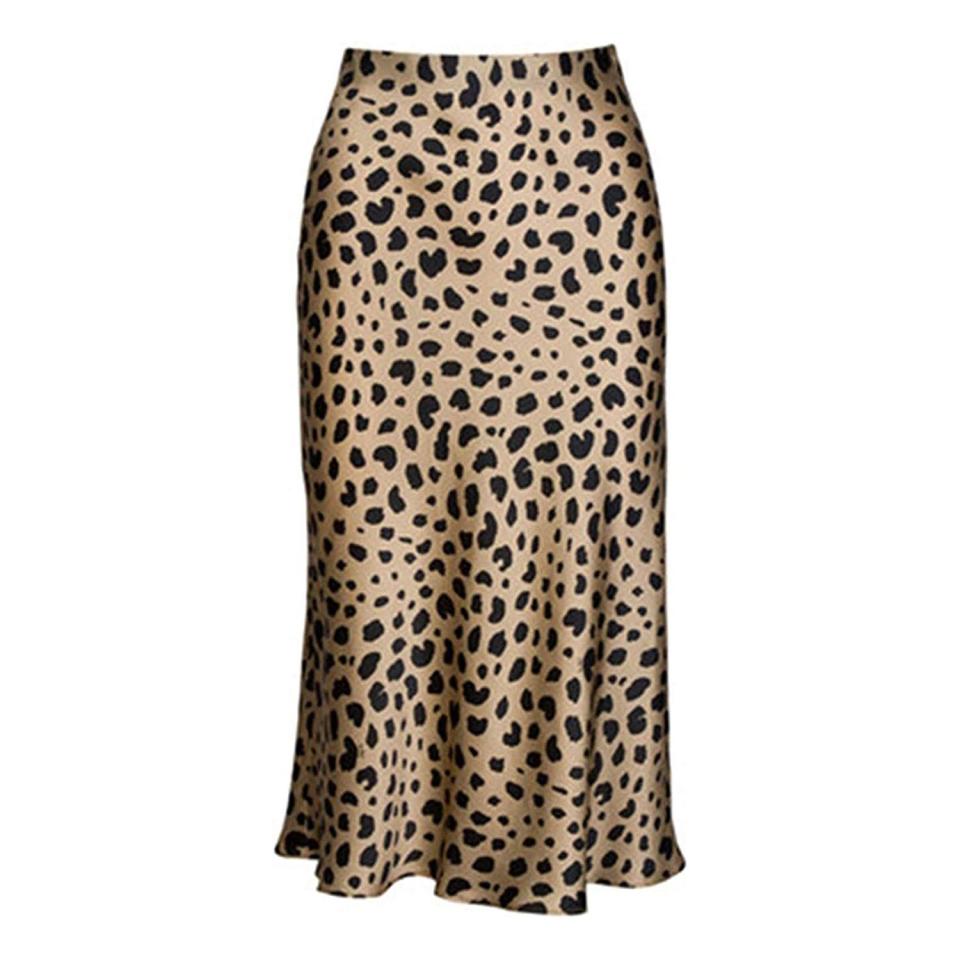 Mindy Kaling Leopard Print Dress