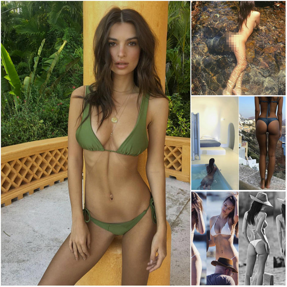 10 incroyables photos de vacances d\’Emily Ratajkowski (pratiquement) nue