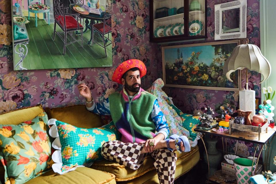 Kentaro Poteliakhoff hires out his maximalist home for location work  (Juliet Murphy)