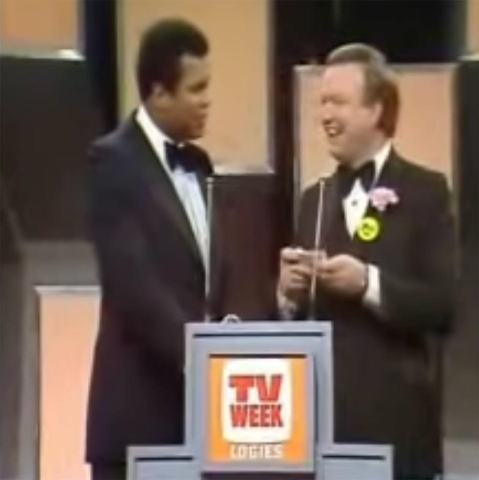 Bert Newton and Mohammed Ali