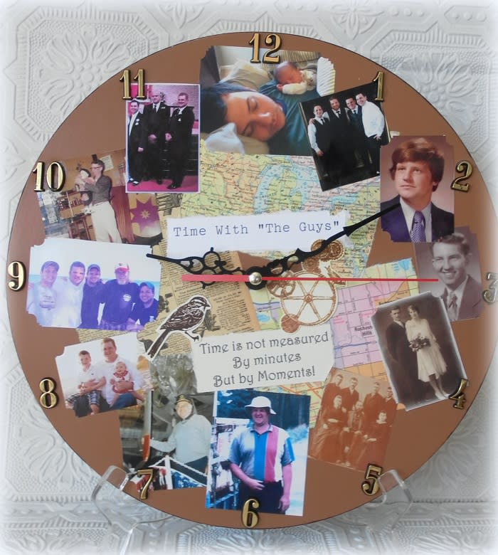 Custom Photo Memory Clock