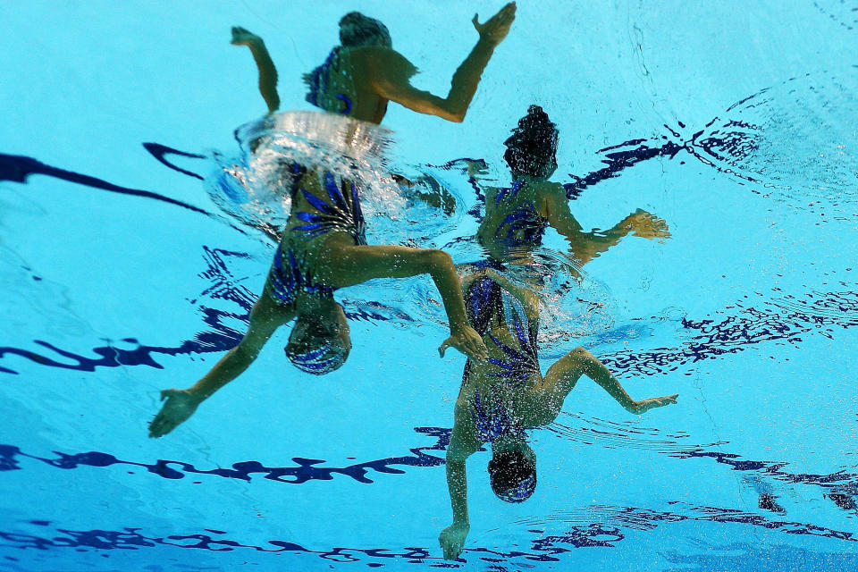 Olympics Day 11 - Synchronised Swimming