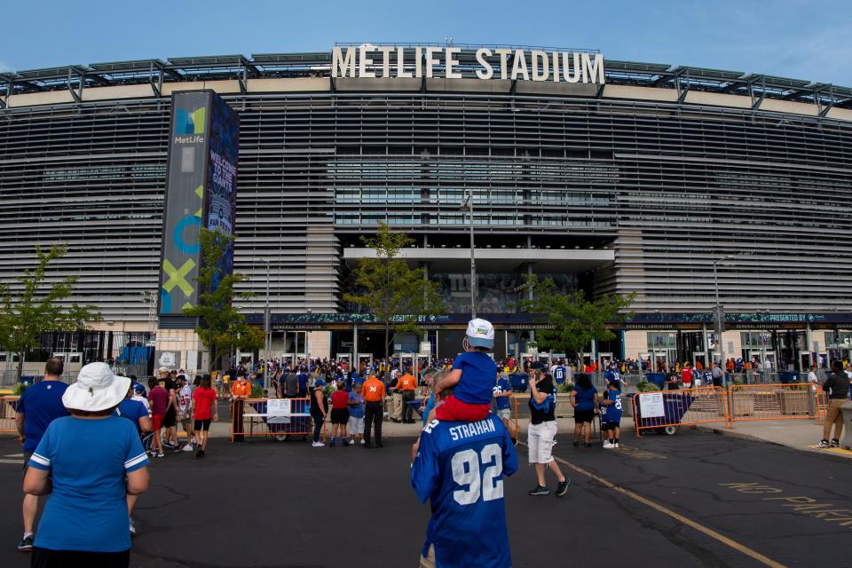 MetLife Stadium in East Rutherford will host the FIFA World Cup final in 2026.