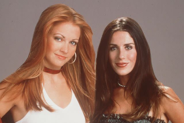 <p>Warner Bros./Delivered by Online USA/Getty</p> Melissa Joan Hart and Soleil Moon Frye on 'Sabrina the Teenage Witch'