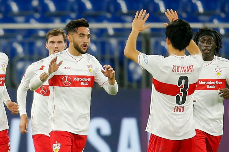 Bundesliga - Schalke 04 v VfB Stuttgart