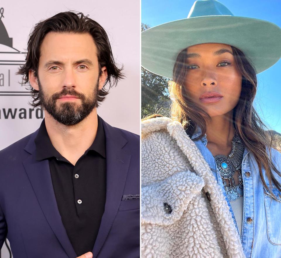 Milo Ventimiglia and Jarah Mariano