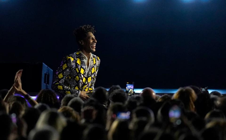 Jon Batiste was the most-nominated artist at the 2022 Grammys (AP)