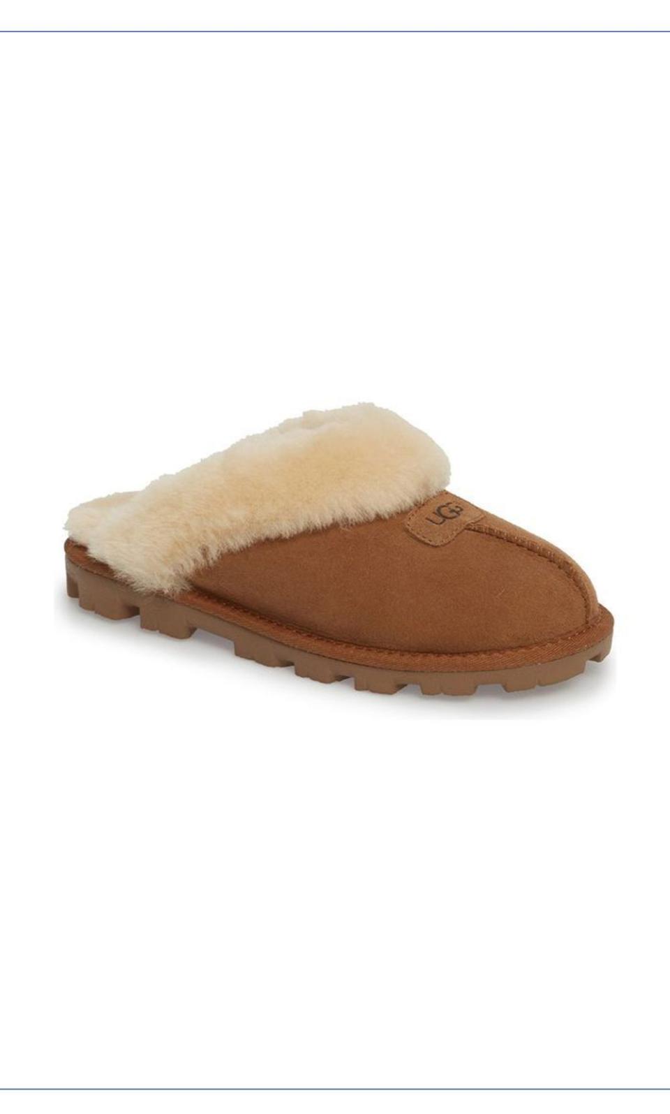 Genuine Shearling Slipper