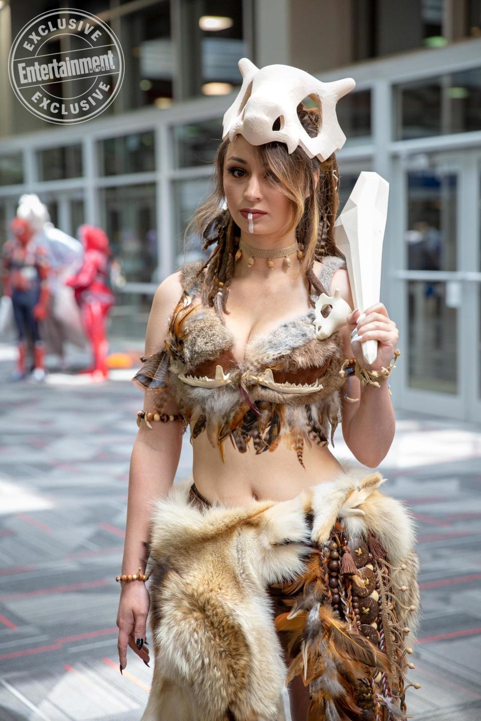 Cubone from Pokemon cosplayer