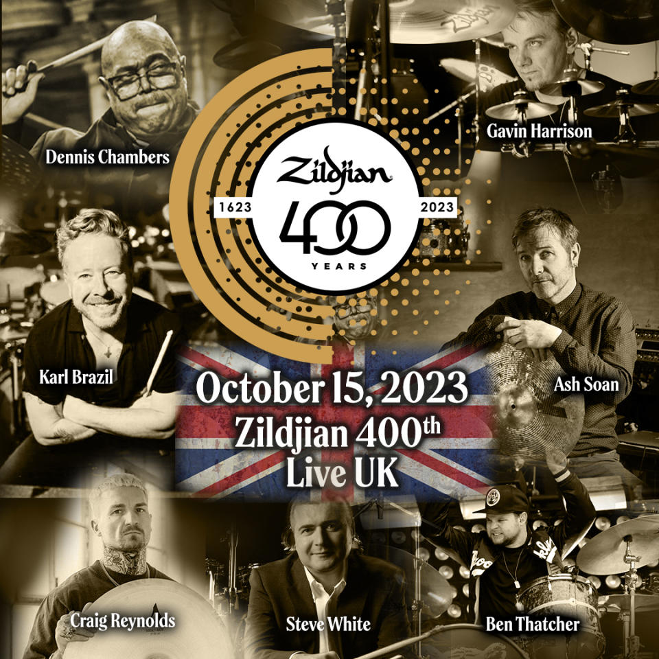 Zildjian 400th anniversary flyer