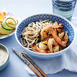 Shrimp with Miso-Ginger Sauce