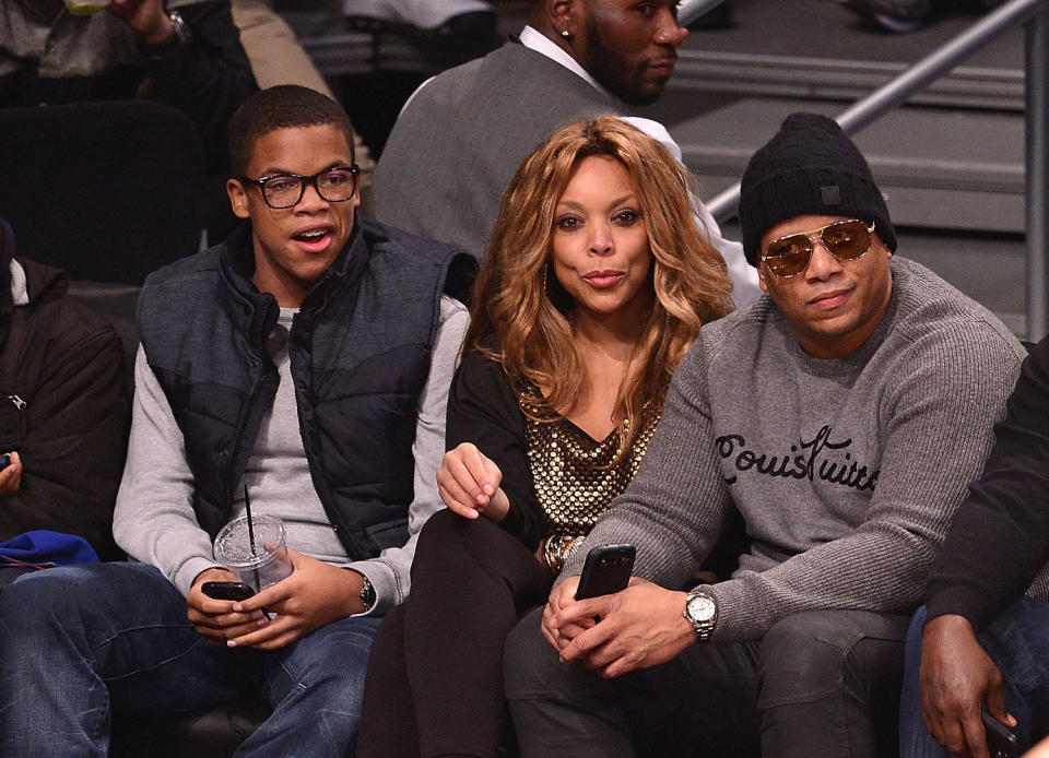 Celebrities Attend The New York Knicks Vs Brooklyn Nets Game - December 5, 2013 (James Devaney / WireImage)