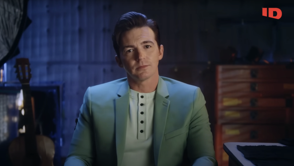 Drake Bell in <em>Quiet on Set: The Dark Side of Kids TV</em> (2024). (YouTube @investigationdiscovery)