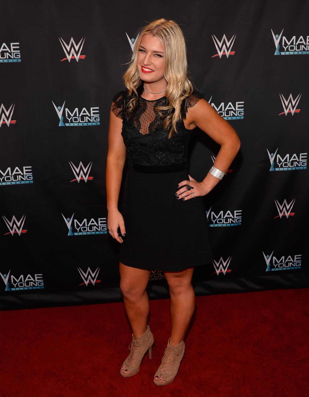 La luchadora Toni Storm. Foto: Getty Images