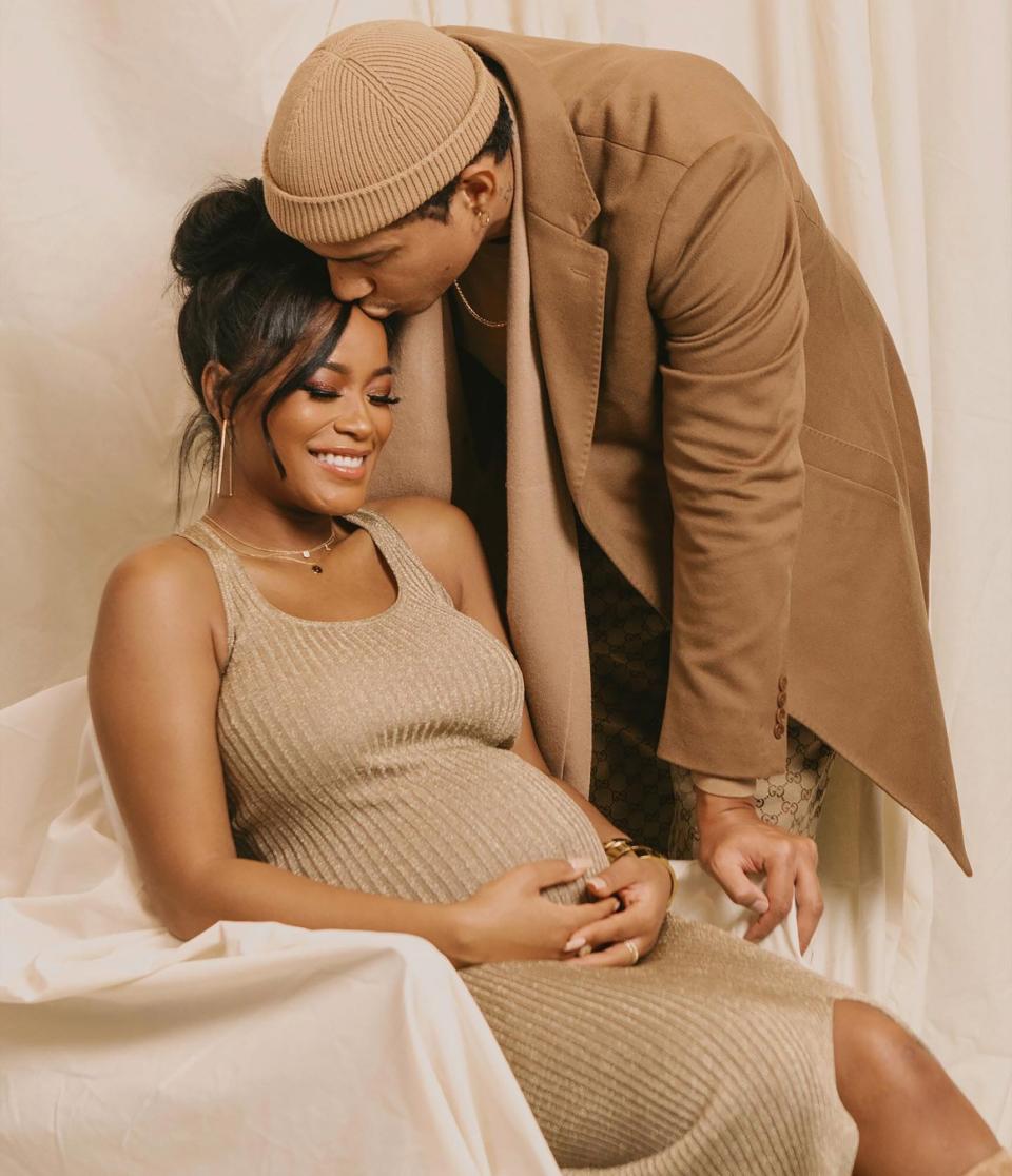 Keke Palmer Darius Jackson Maternity shoot https://www.instagram.com/p/Cn_IvkHsMBv/. Credit: Dalvin Adams